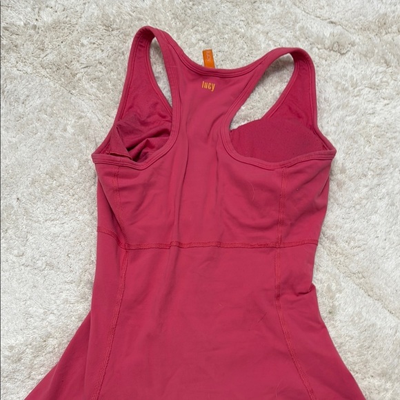 Lucy Women's Raspberry Tank Top - Picture 4 of 4